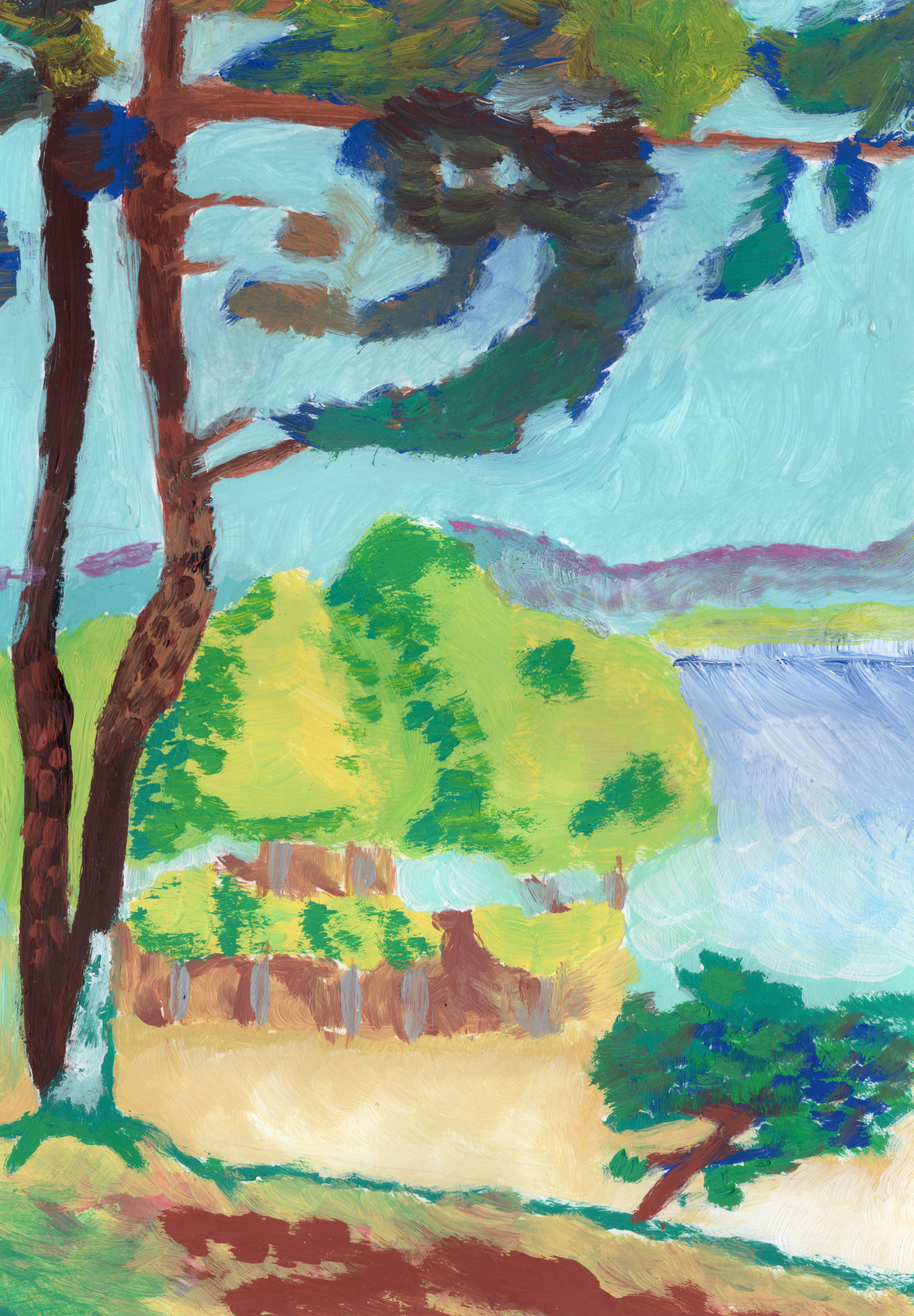 Fauvist painting