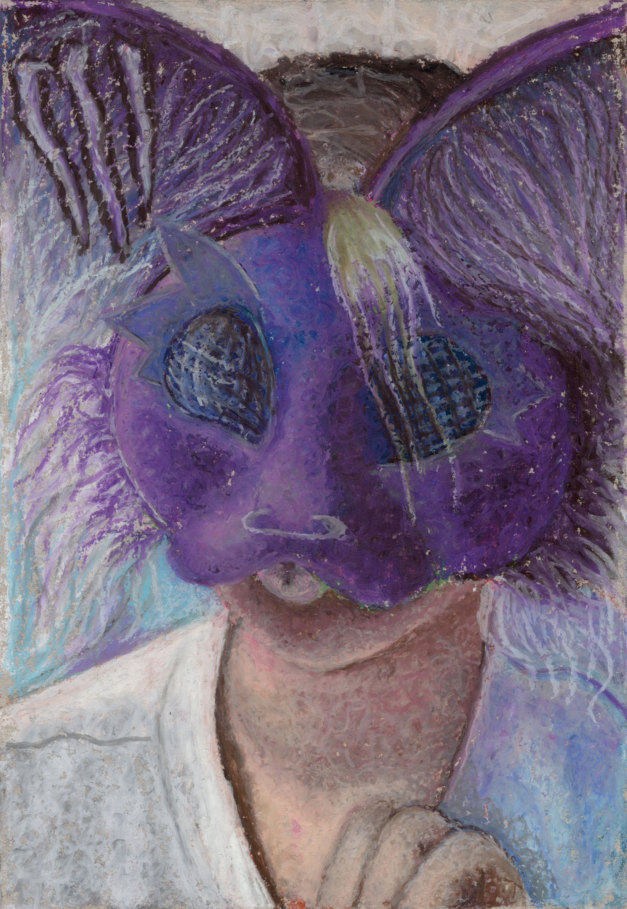 Purple mask / Cat