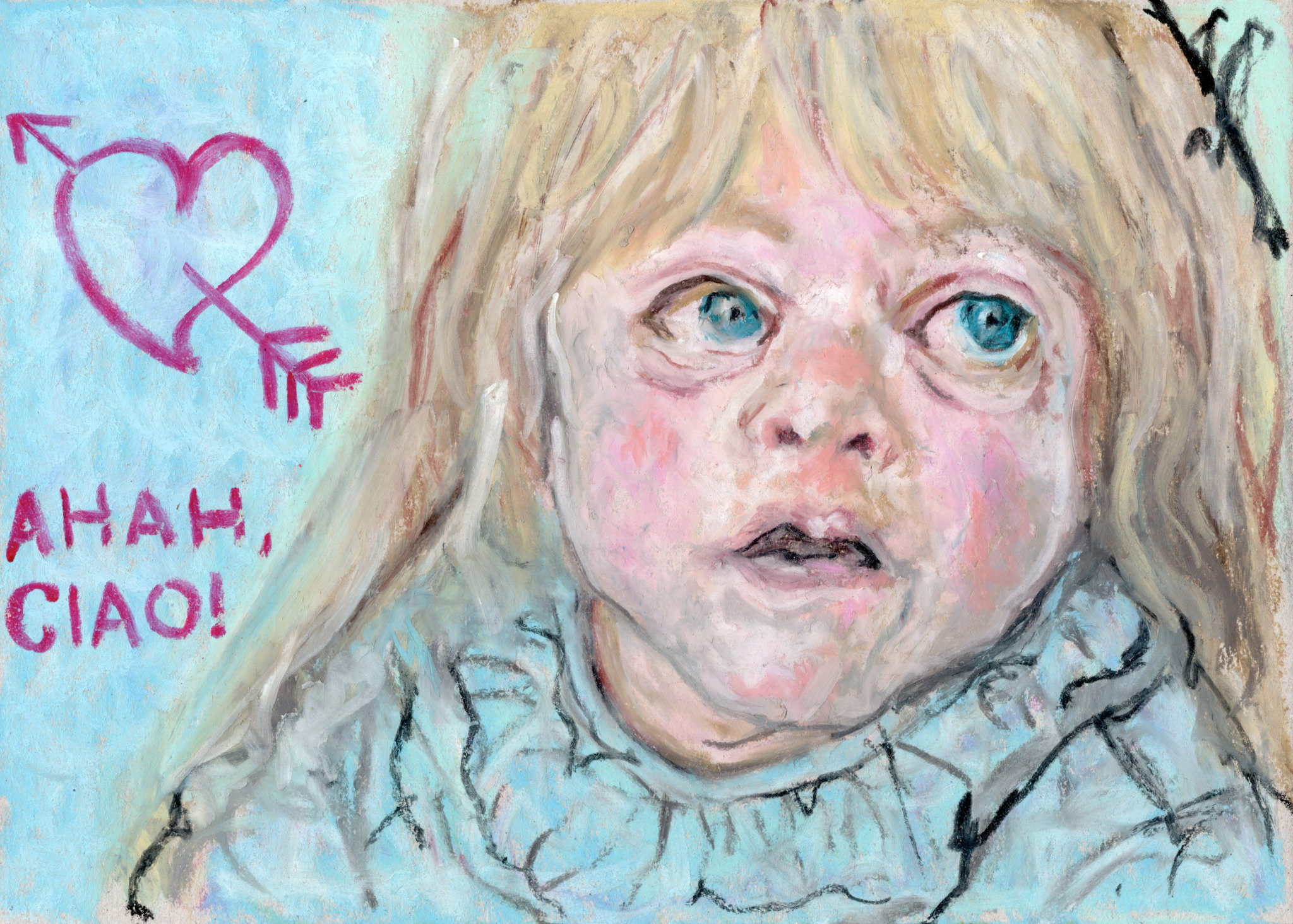 Ahah, ciao! / Disabled girl